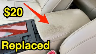 How to replace armrest cover in your car for just 20 [upl. by Kramal]