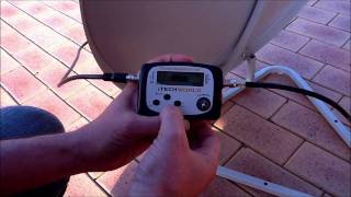 Satellite Finder meter how to use [upl. by Bakerman]