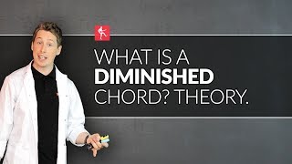 What Is A Diminished Chord Guitar Theory Lesson [upl. by Manwell210]