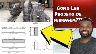 Projeto de Ferragens Como Ler  Inspeção de Obras [upl. by Jennica]