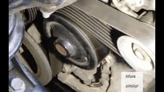 How to replace drive belt or serpentine belt Toyota Corolla VVTi engine Years 20002009 [upl. by Il]