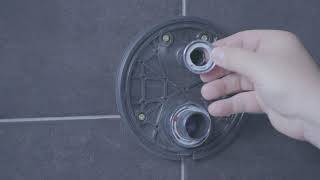 GROHE  Grohtherm 2Handle Thermostatic Trim Optional Aquadimmer  Installation Video [upl. by Orabel158]