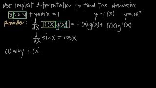 Implicit differentiation COMPLETELY EXPLAINED KristaKingMath [upl. by Abijah]