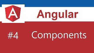 Angular Tutorial  4  Components [upl. by Edivad]