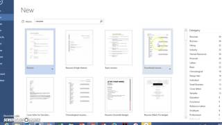 ¿Cómo crear resumés en Word 2013 [upl. by Ahsaeit]