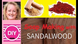 How to make Natural Sandalwood Soap [upl. by Saoj]