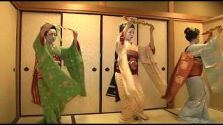 Traditional Japanese Dance by Maiko quotKyounoShikiquotthat means four season of Kyotoquot [upl. by Ramona602]