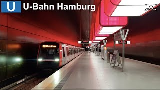 UBahn Hamburg  Hochbahn  Metro  HVV [upl. by Elnore]