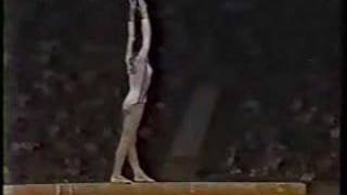 Nadia Comaneci  1980 Olympics EF  Balance Beam [upl. by Devina]