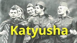 KATYUSHA  Russian song with double subtitles Watch to the end [upl. by Aihsenad]