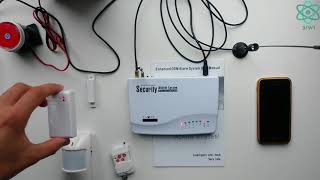 Wireless GSM Alarm Systems Security PART 3 DEMONSTRATION [upl. by Conlen]