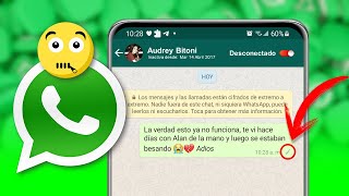 Como Desconectarse de WhatsApp Sin Apagar Internet Sin Apagar el Celular y Sin Desinstalar WhatsApp [upl. by Ahsilrak]