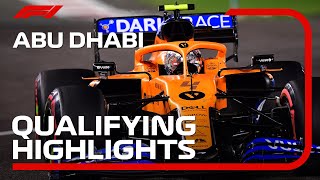 2020 Abu Dhabi Grand Prix Qualifying Highlights [upl. by Deny]