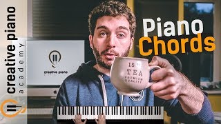 PIANO CHORDS The ULTIMATE StepbyStep Guide For Beginners IN REAL TIME [upl. by Eltsyrc]