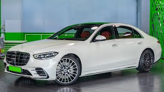 Mercedes Benz S Class 2022 S500  Full Walkaround Visual Review [upl. by Nnyleak]