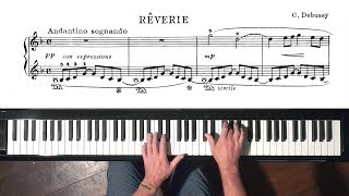 Debussy “Rêverie” take 3 Paul Barton FEURICH 218 piano [upl. by Matland105]