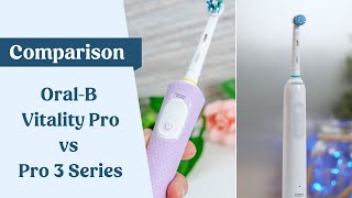 OralB Vitality Pro vs Pro 3 [upl. by Dian824]