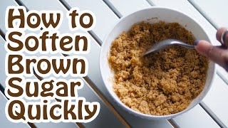 How to Quickly Soften Brown Sugar in 15 Seconds [upl. by Endora]