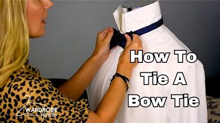 How to Tie a Bowtie for Someone Else [upl. by Anilag]