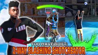 I CREATED THE BEST SLASHER BUILD IN NBA 2K25 [upl. by Nwahsal]