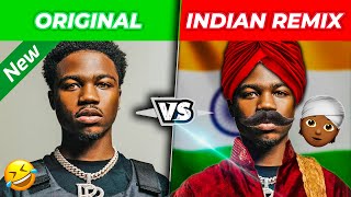 POPULAR RAP SONGS vs INDIAN REMIXES [upl. by Sulokcin]