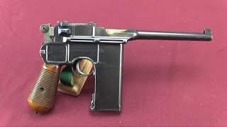 20Shot C96 quotBroomhandlequot Mauser [upl. by Dreyer]