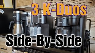 Keurig KDuo vs The KDuo Plus amp Duo Essentials They Are All Very Different Machines Heres How [upl. by Ditmore]