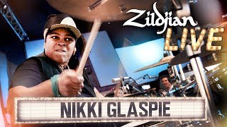 Zildjian LIVE  Nikki Glaspie [upl. by Haridan]