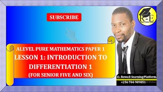 1Introduction To Differentiation Alevel Math [upl. by Kina]