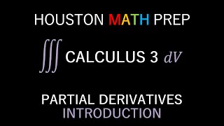 Introduction to Partial Derivatives Calculus 3 [upl. by Veronika]