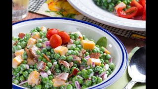 Easy Peasy Pea Salad [upl. by Ateiluj]