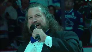 Mark Donnelly performs Canadian Anthem prior to Game 7 61511 [upl. by Aborn]