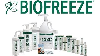 The Science of Biofreeze Pain Relieving Gel [upl. by Yrroc256]