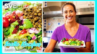 Healthy amp Fresh Lentil Salad Recipe  Svelte Recipes [upl. by Feucht38]