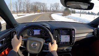 2020 Volvo XC40 T5 AWD RDesign  POV Review [upl. by Annaek]