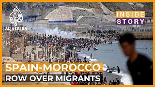 Whats behind the migrant crisis between Morocco and Spain  Inside Story [upl. by Grory]