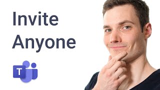 How to Invite Anyone to Microsoft Teams Meeting [upl. by Enelhtac]