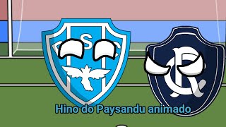 Hino do Paysandu animado [upl. by Eibbed]