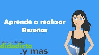 Como hacer una reseña [upl. by Oel]