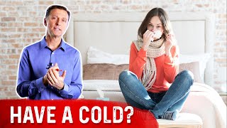 Take This at the 1st Sign of a Cold – Symptoms amp Remedies For Cold – DrBerg [upl. by Aivilys]