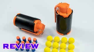 REVIEW NERF GRENADE LOLWUT [upl. by Yvonner]