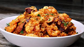 The BEST Jambalaya Recipe Ever [upl. by Yltnerb]