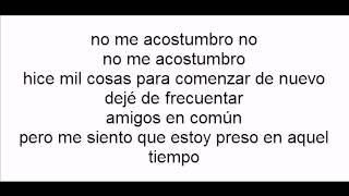 No me acostumbro rey ruiz con letra [upl. by Kosiur]