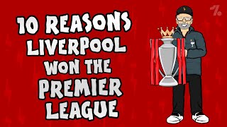 10 reasons why Liverpool won the Premier League title ► Onefootball x 442oons [upl. by Ttihw371]