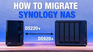 Guide How to Migrate Synology NAS  Synology DS220 to DS920 [upl. by Ahon]