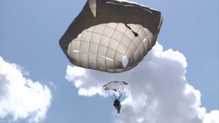 Paratrooper T11 Parachute Jump Training [upl. by Busey]