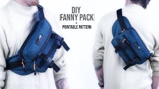 Fanny Pack Utility Bag DIY [upl. by Barayon724]