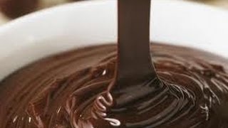 Vegan Ganache Recipe  Chocolate Ganache For FrostingCovering Cakes [upl. by Aiepoissac]