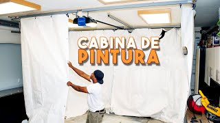 Cómo hacer una CABINA DE PINTURA Configuración fácil [upl. by Elbas]