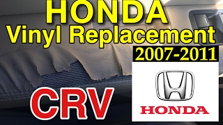 HONDA CRV Armrest Vinyl Replacement [upl. by Bez]